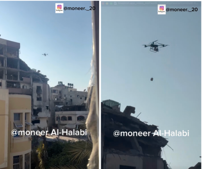 Izrael DJI kereskedelmi drónokat szerel fel Gáza bombázására és megfigyelésére. 8 Screenshot 2025 04 17 at 5.02.25 PM 1744962556